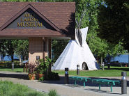 The Akta Lakota Museum & Cultural Center features beautiful Native American art and collectibles.