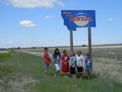 St. Joseph's students visit Montana.