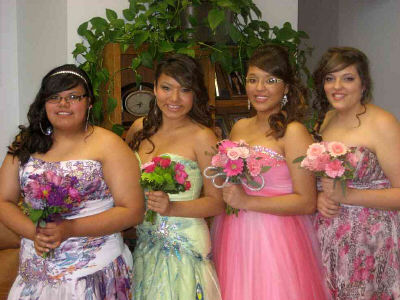 St. Joseph's high school students attend prom.