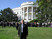 Mike, St. Joseph's Food Service Coordinator at the White House.