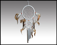 Click here for more information about Double Dreamcatcher with Chimes - (060002)