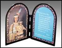 Click here for more information about Our Lady of the Sioux Prayer Plaque - (080002)