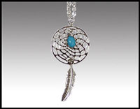 Click here for more information about Dreamcatcher Necklace - (070002)