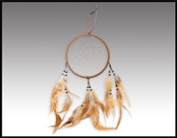 Click here for more information about 6" Glittery Dreamcatcher - (060006