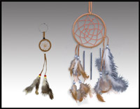 Click here for more information about Dreamcatcher with Windchime & Keychain - (060003)