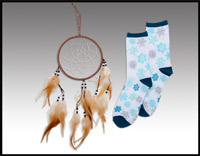Click here for more information about Dreamcatcher and Socks - (080003)