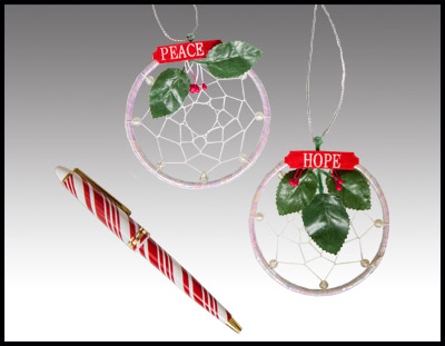 Peace & Hope Ornaments